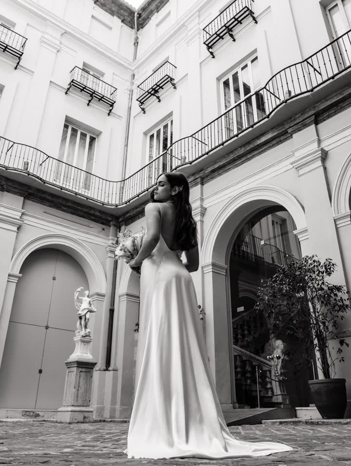 Photo from a shoot featuring an Atelier Anna dress