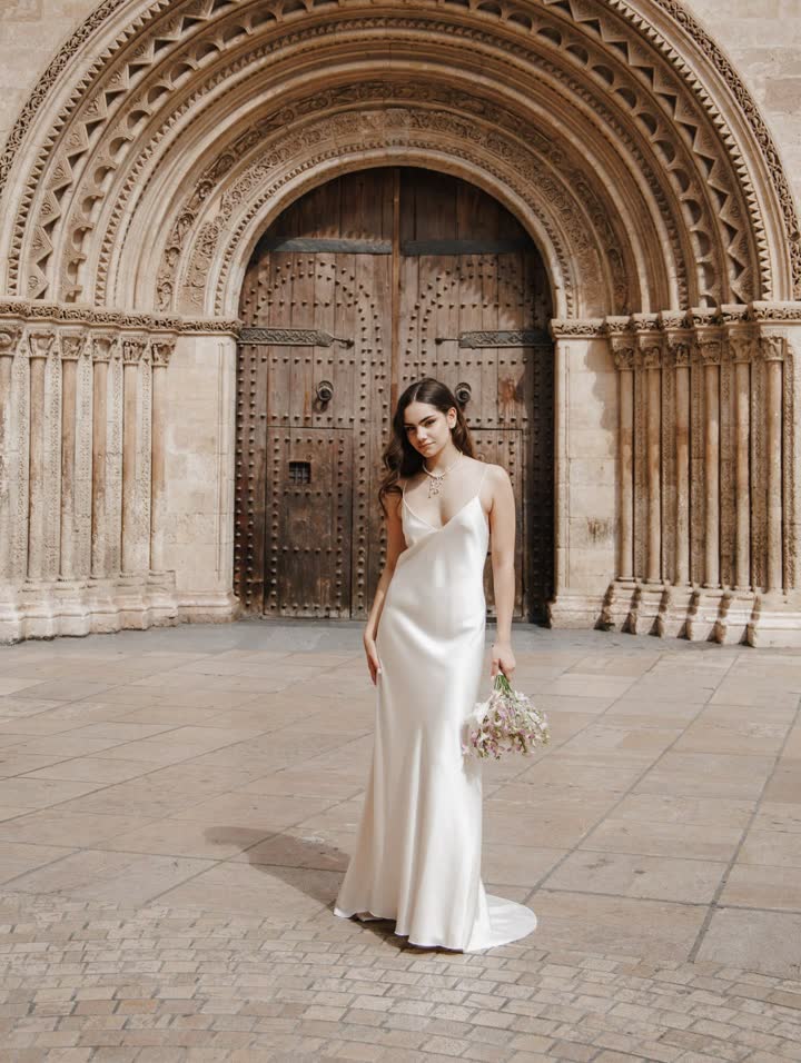 Photo from a shoot featuring an Atelier Anna dress